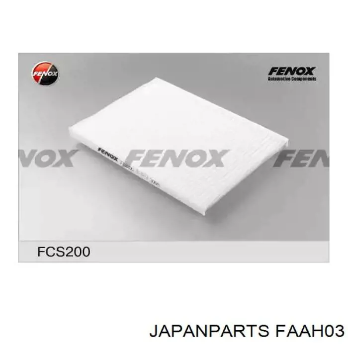 Filtro de habitáculo FAAH03 Japan Parts