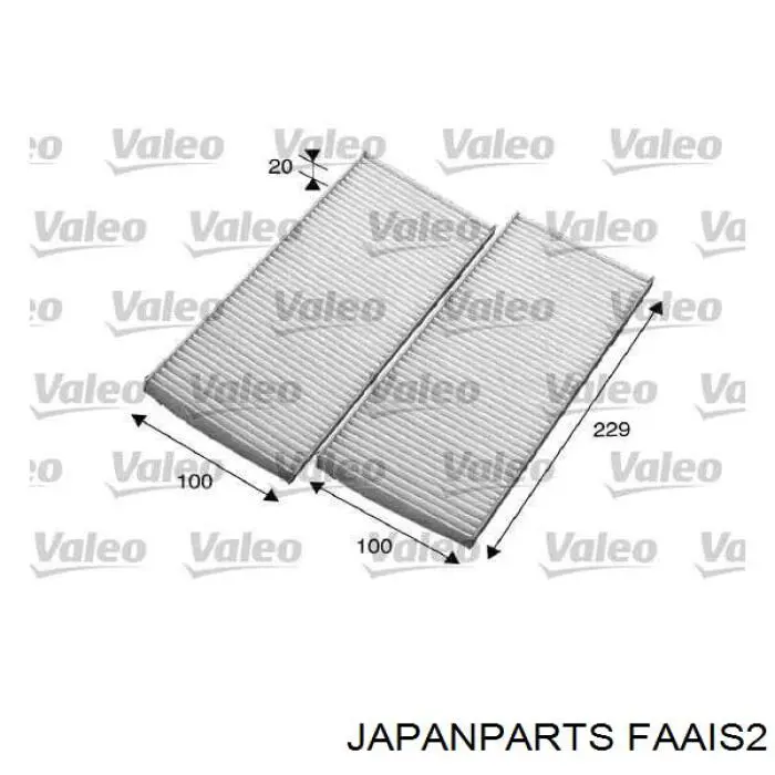 FAA-IS2 Japan Parts filtro habitáculo