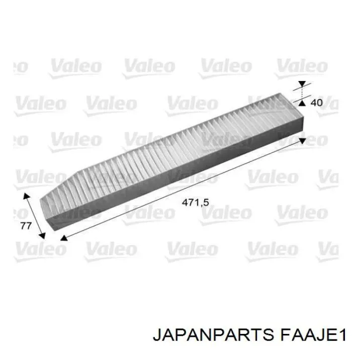 FAAJE1 Japan Parts Filtro antipolen