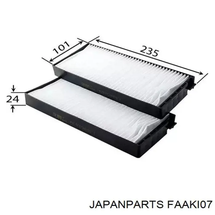 Comprar FAAKI07 Japan Parts Filtro de aire del habitáculo