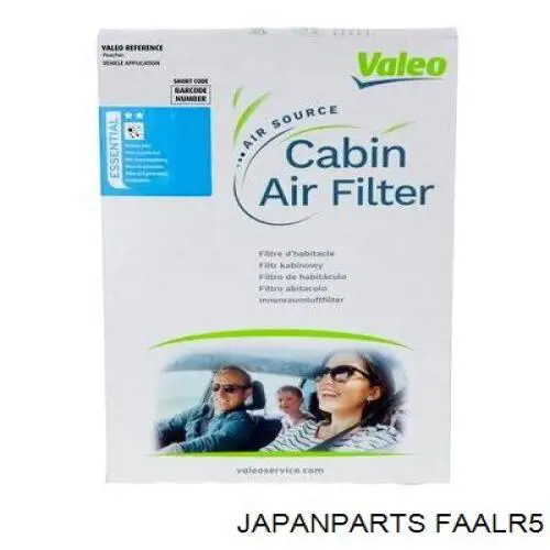 Filtro de habitáculo FAALR5 Japan Parts