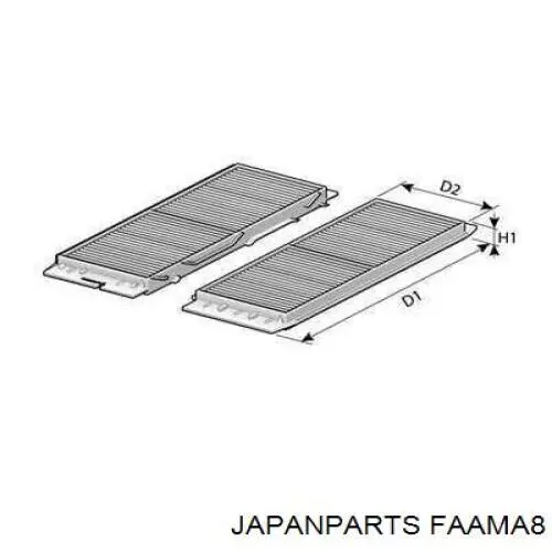 Filtro de habitáculo FAAMA8 Japan Parts
