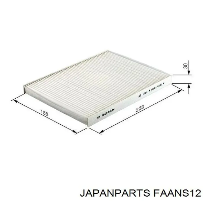 FAANS12 Japan Parts filtro habitáculo