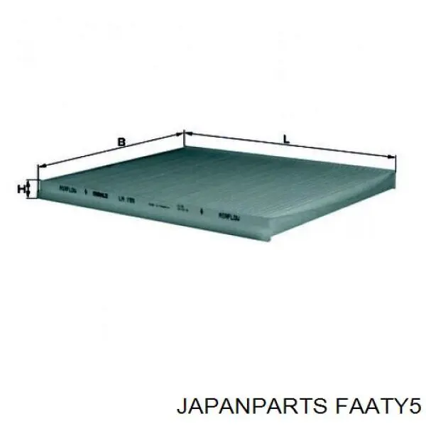 Filtro de habitáculo FAATY5 Japan Parts