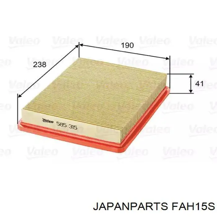 Comprar FAH15S Japan Parts Filtro de aire