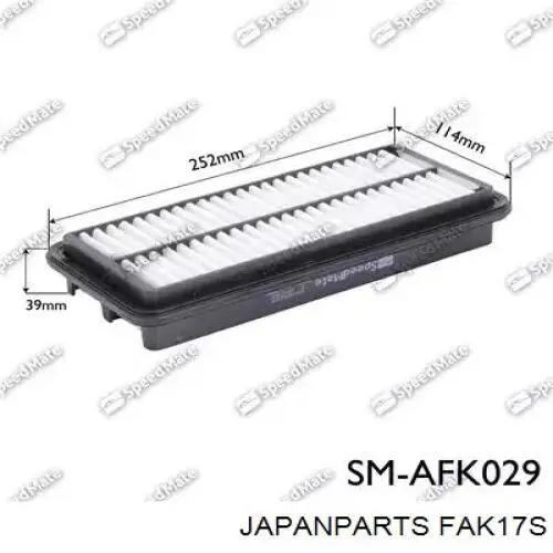 Filtro aire Japan Parts FAK17S