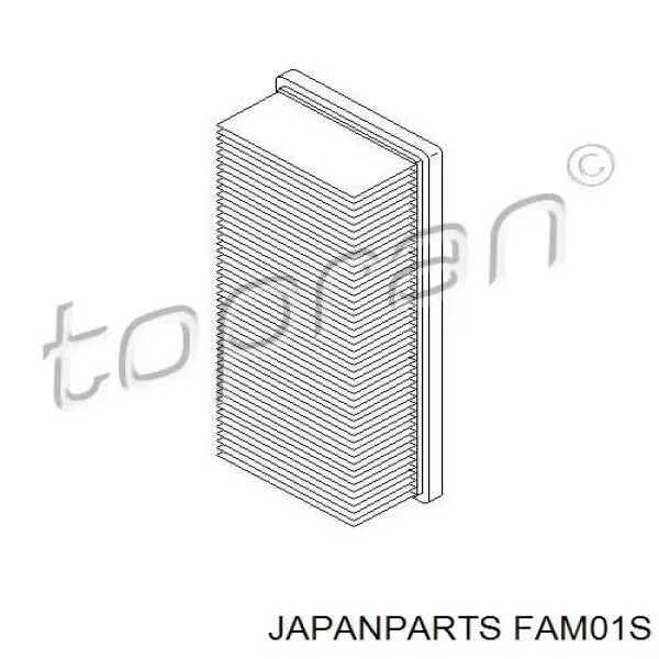 Filtro de aire FAM01S Japan Parts