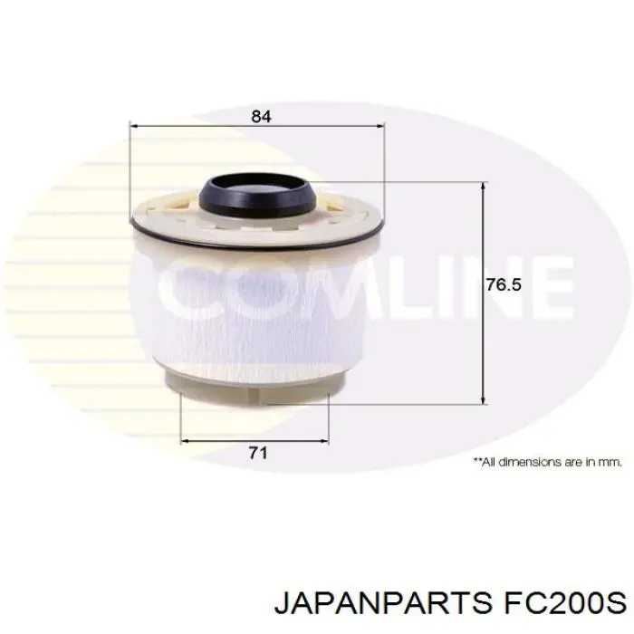 FC200S Japan Parts Filtro de gasolina