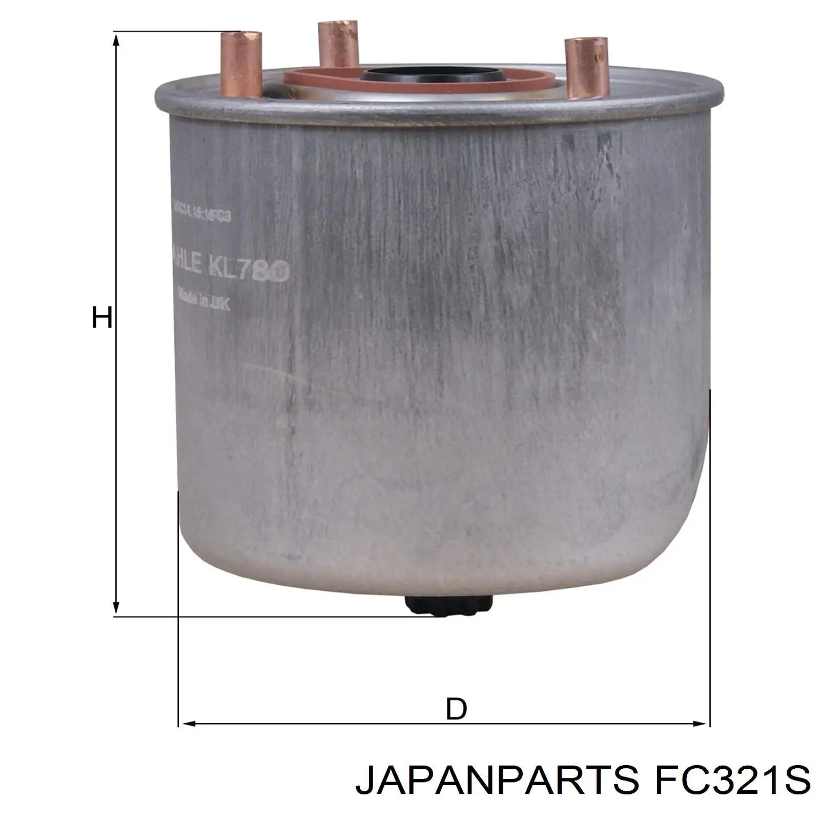 FC321S Japan Parts Filtro de gasolina
