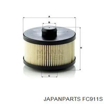 Comprar FC911S Japan Parts Filtro diesel