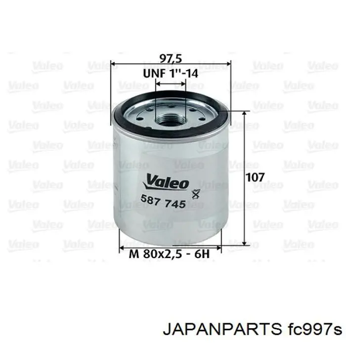 Filtro combustible Jeep Cherokee 2 XJ