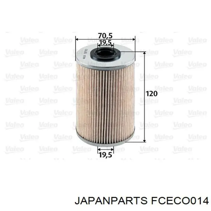 Filtro combustible Renault Master 3 FV, JV