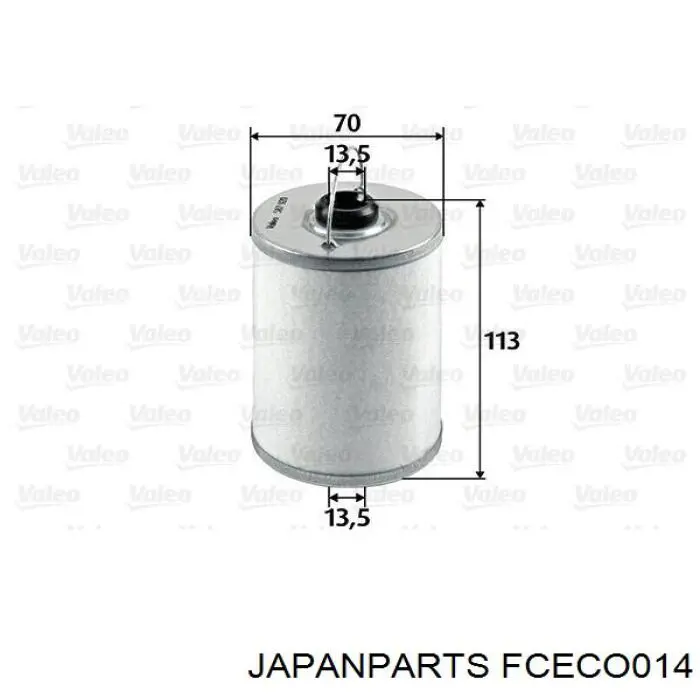 Filtro combustible Renault Master 3 FV, JV