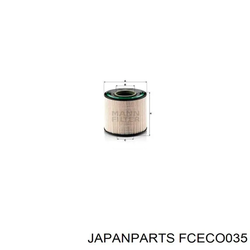 Filtro combustible Japan Parts FCECO035 precio, desde 26,47 EUR