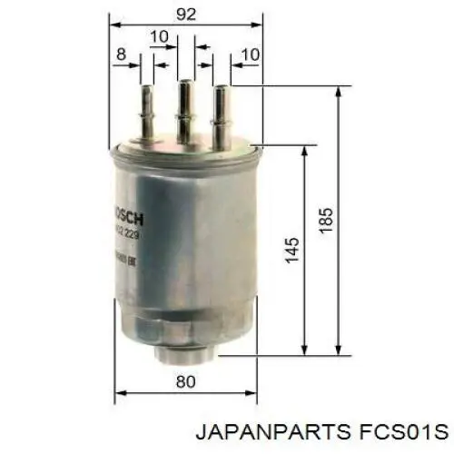 Filtro combustible Jaguar X-type CF1
