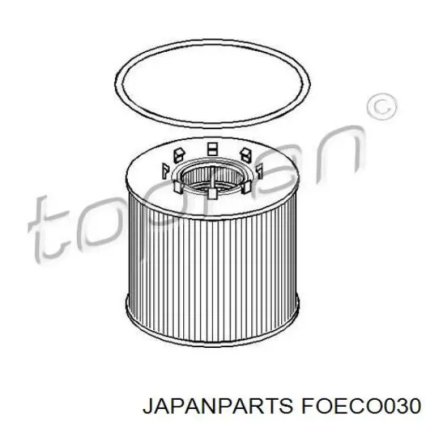 FOECO030 Japan Parts Filtro aceite