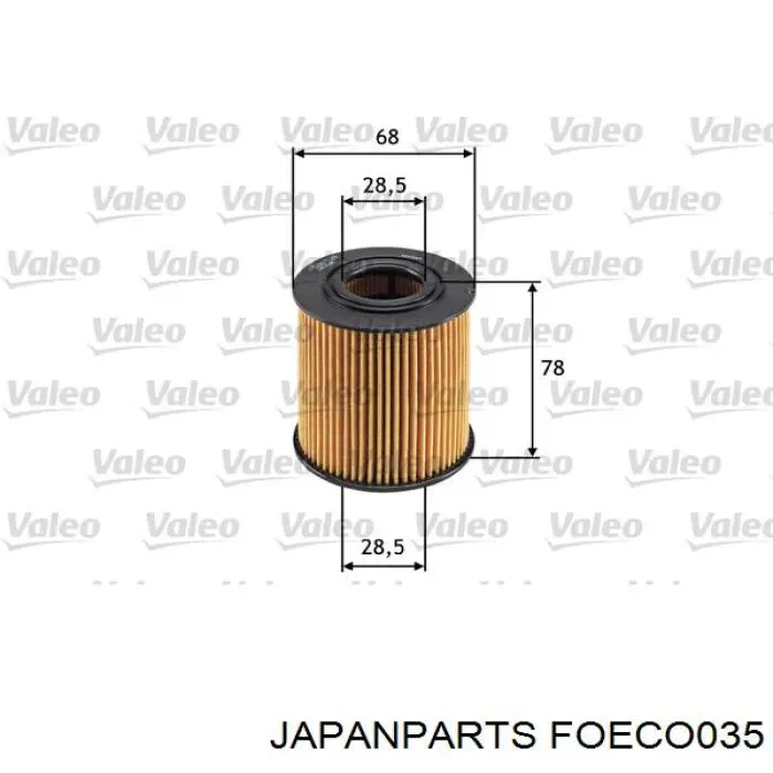 Comprar FOECO035 Japan Parts Filtros de aceite