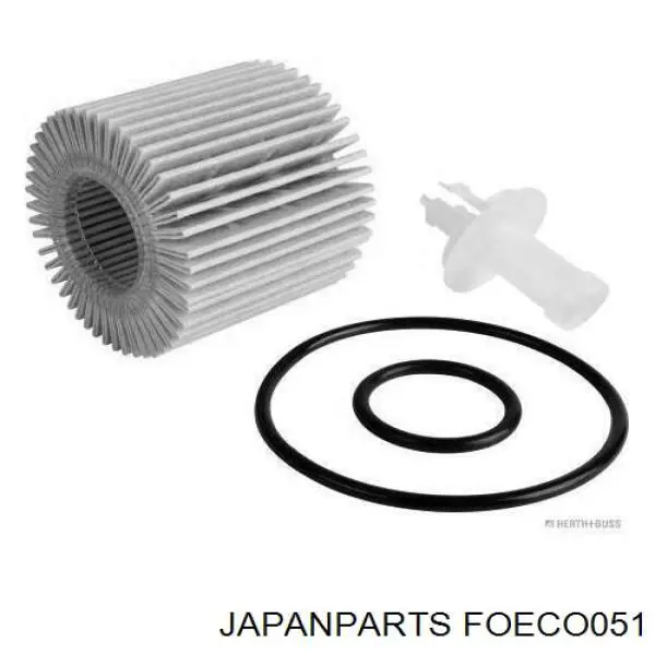 Filtro de aceite motor Japan Parts FOECO051