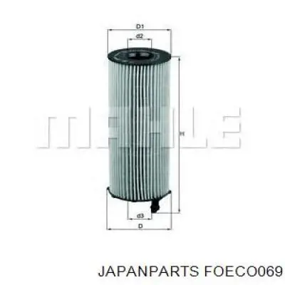 FOECO069 Japan Parts Filtro aceite