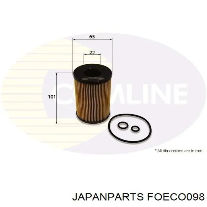 Filtro de aceite Japan Parts FOECO098 precio, desde 4,79 EUR