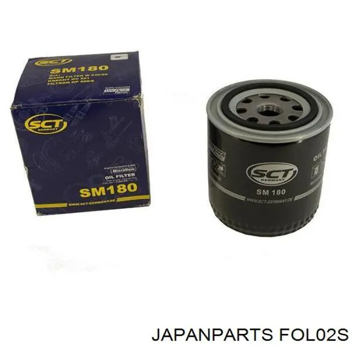Filtro de aceite motor Japan Parts FOL02S