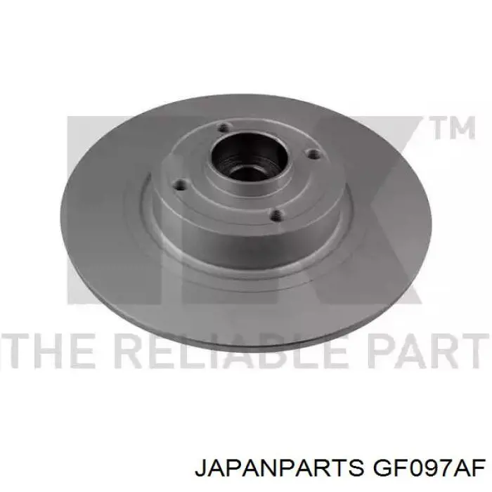 GF097AF Japan Parts zapatas de frenos de tambor traseras