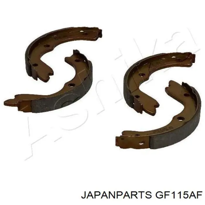 GF-115AF Japan Parts juego de zapatas de frenos, freno de estacionamiento