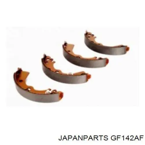 Zapatas de freno de tambor traseras Japan Parts GF142AF precio, desde 23,49 EUR