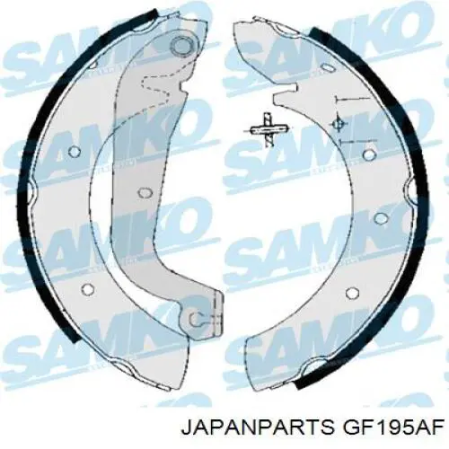 Zapatas de freno de tambor traseras Japan Parts GF195AF precio, desde 53,43 EUR
