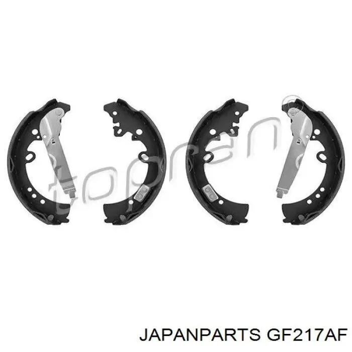 GF217AF Japan Parts zapatas de frenos de tambor traseras