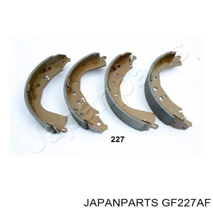 Zapatas de freno de tambor traseras Japan Parts GF227AF precio, desde 81,71 EUR