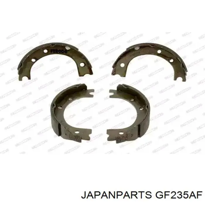 GF235AF Japan Parts zapatas de freno de mano