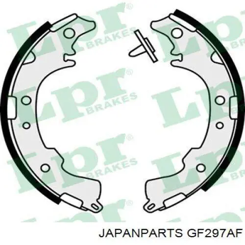 GF-297AF Japan Parts zapatas de frenos de tambor traseras