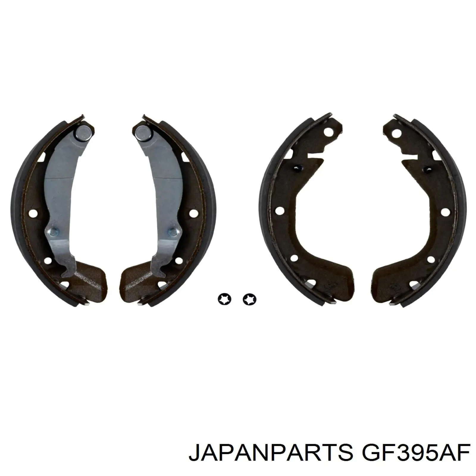 GF395AF Japan Parts zapatas de frenos de tambor traseras