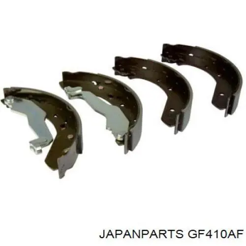 GF410AF Japan Parts zapatas de frenos de tambor traseras