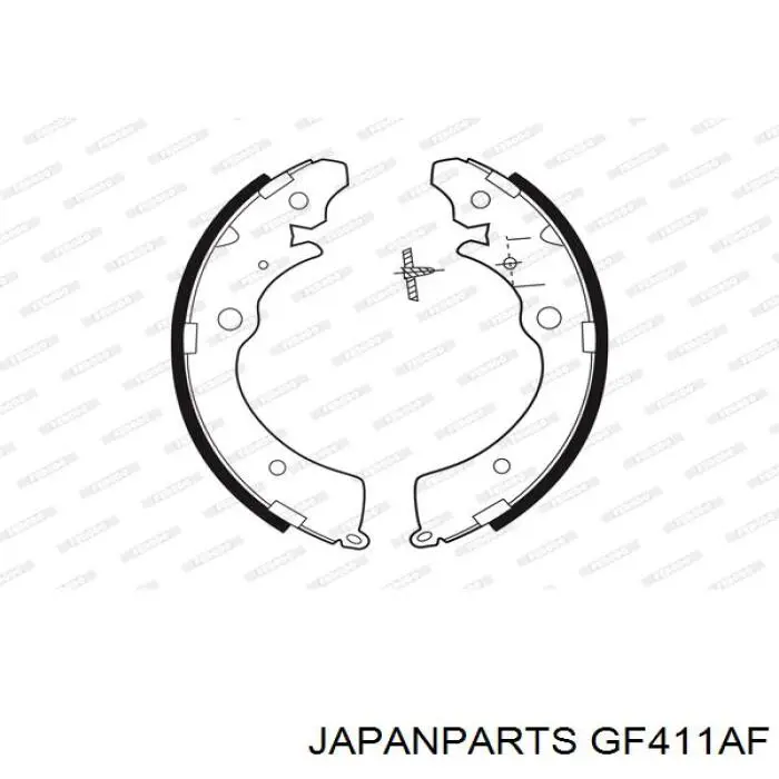 Zapatas de freno de tambor traseras Japan Parts GF411AF precio, desde 29,93 EUR