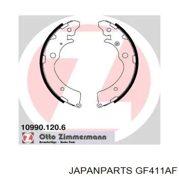 Comprar GF411AF Japan Parts Zapatas de freno