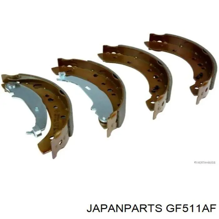 GF-511AF Japan Parts zapatas de frenos de tambor traseras