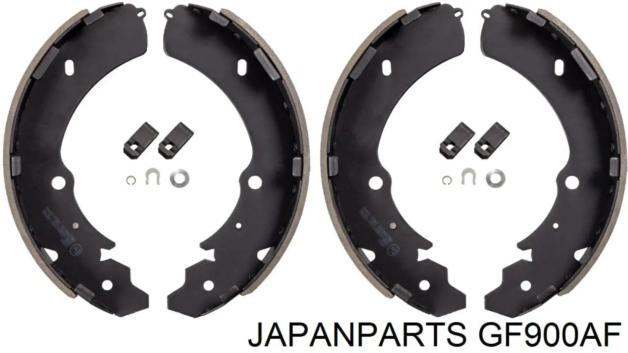 GF900AF Japan Parts zapatas de frenos de tambor traseras