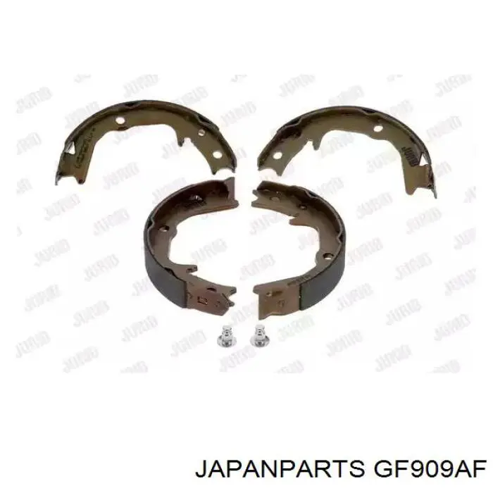 GF-909AF Japan Parts juego de zapatas de frenos, freno de estacionamiento