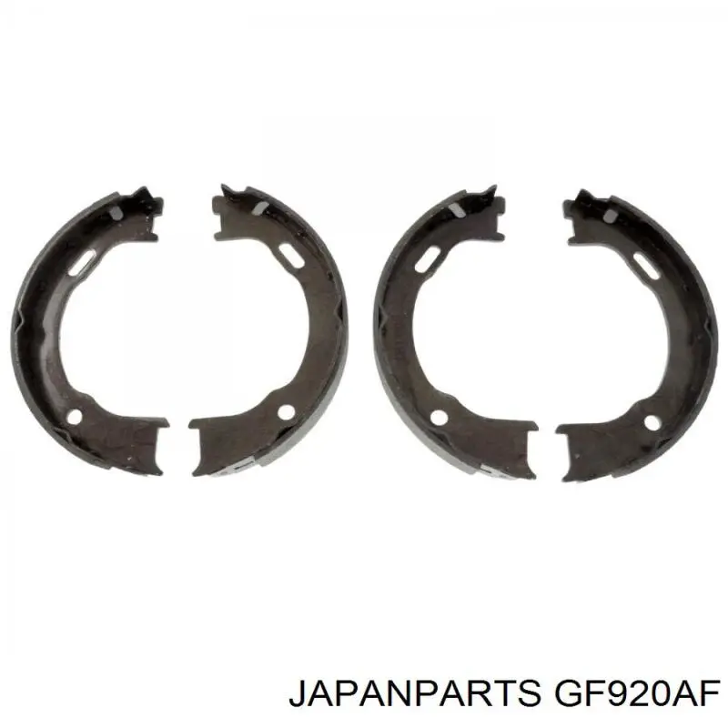 Comprar GF920AF Japan Parts Juego de zapatas de frenos, freno de estacionamiento