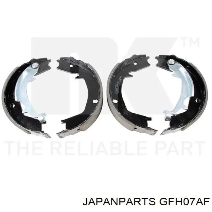 GFH07AF Japan Parts zapatas de frenos de tambor traseras