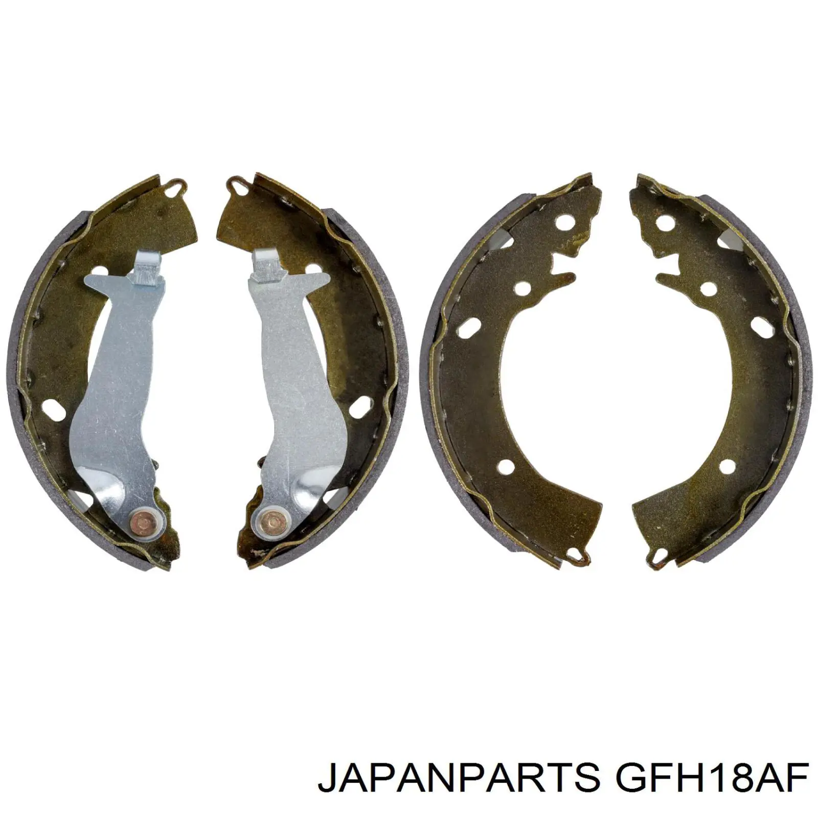 GF-H18AF Japan Parts zapatas de frenos de tambor traseras