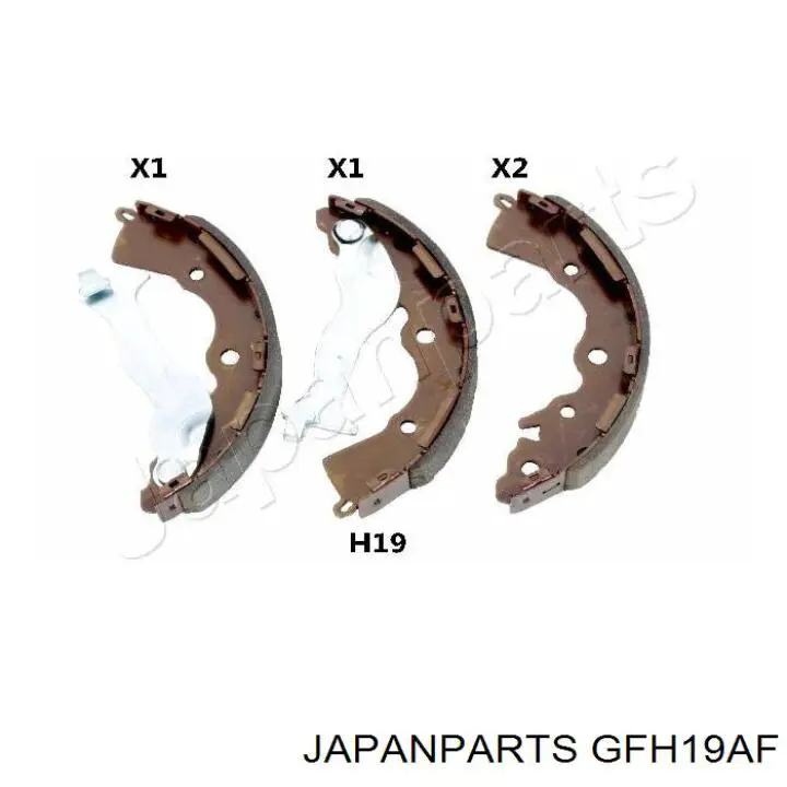 Comprar GFH19AF Japan Parts Zapatas de freno