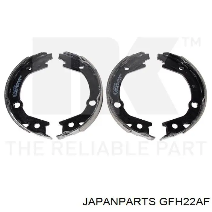 GFH22AF Japan Parts zapatas de freno de mano