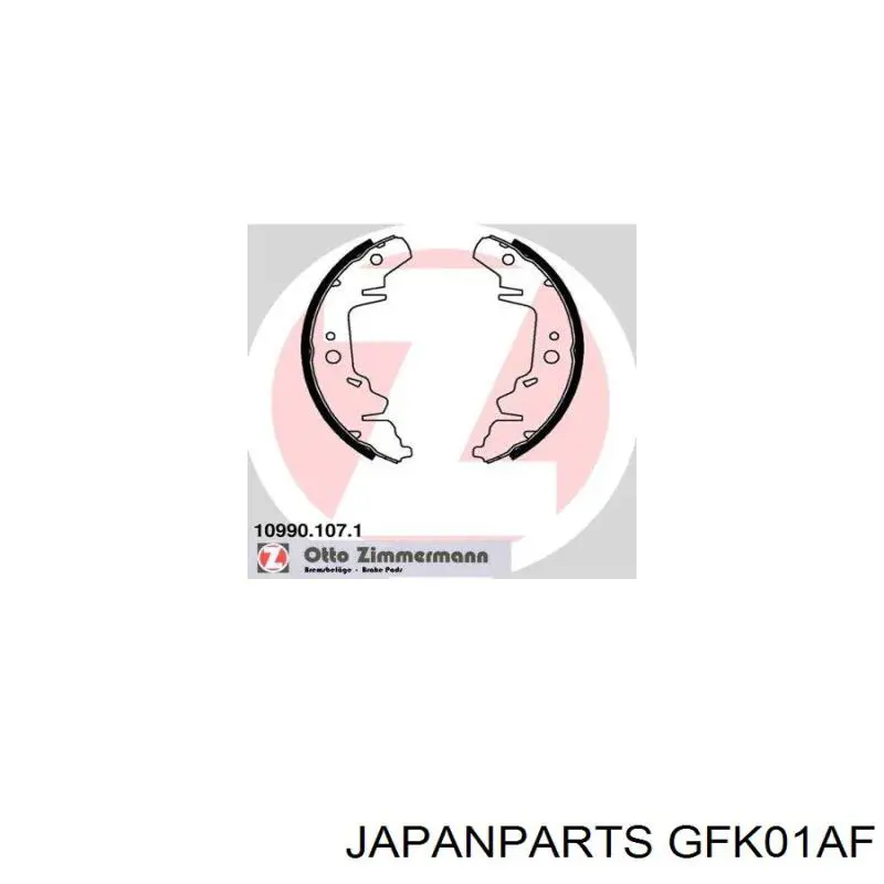 Zapatas de freno de tambor traseras Japan Parts GFK01AF precio, desde 66,15 EUR