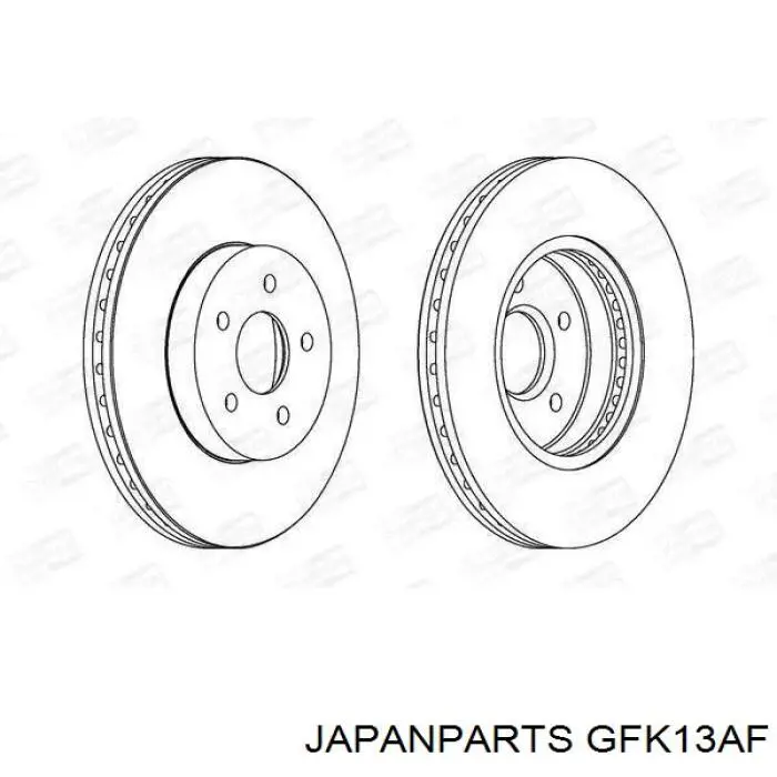 Zapatas de freno de tambor traseras Japan Parts GFK13AF precio, desde 68,67 EUR