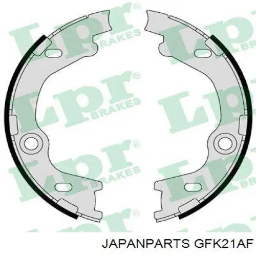 Zapatas de freno de mano Japan Parts GFK21AF precio, desde 16,28 EUR