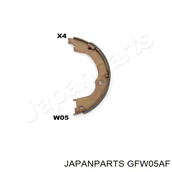 Comprar GFW05AF Japan Parts Juego de zapatas de frenos, freno de estacionamiento