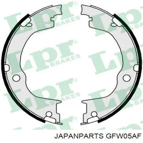 GFW05AF Japan Parts Zapatas de freno de estacionamiento